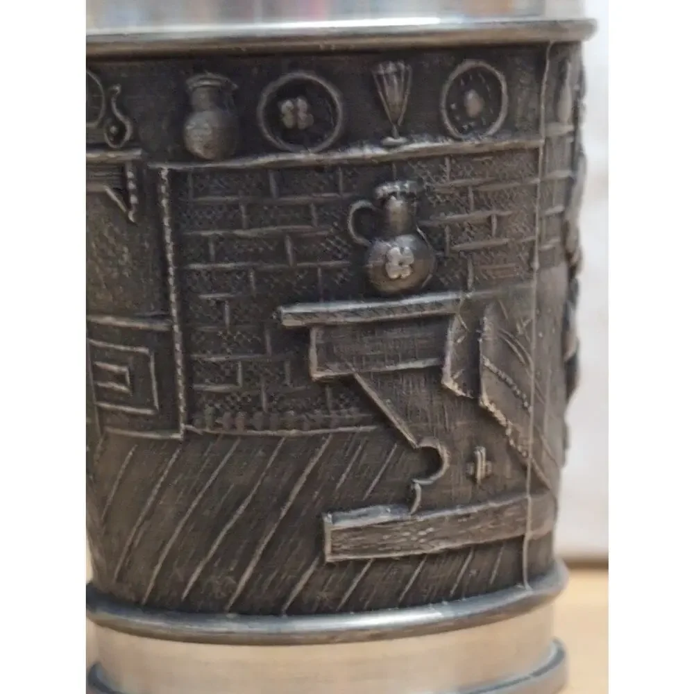 Vintage German Grennington 95% Pewter Shot Glass Cup
